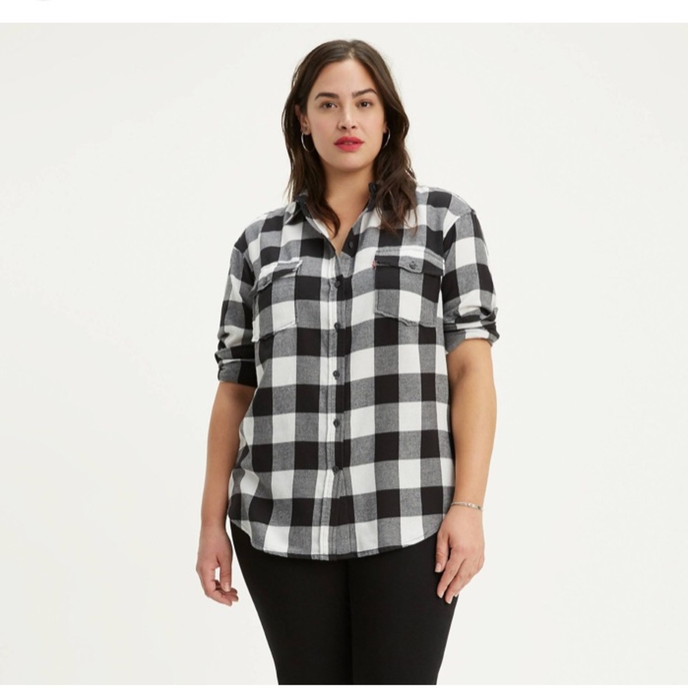 Levi’s AUTUMN BOYFRIEND FLANNEL SHIRT PLUS SIZE 3X